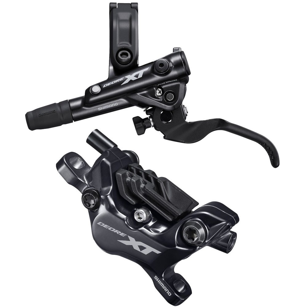 

Тормоз велосипедный Shimano XT M8100, дисковый, Flat Mount, задний, L1600 мм, IM8100JККXA160