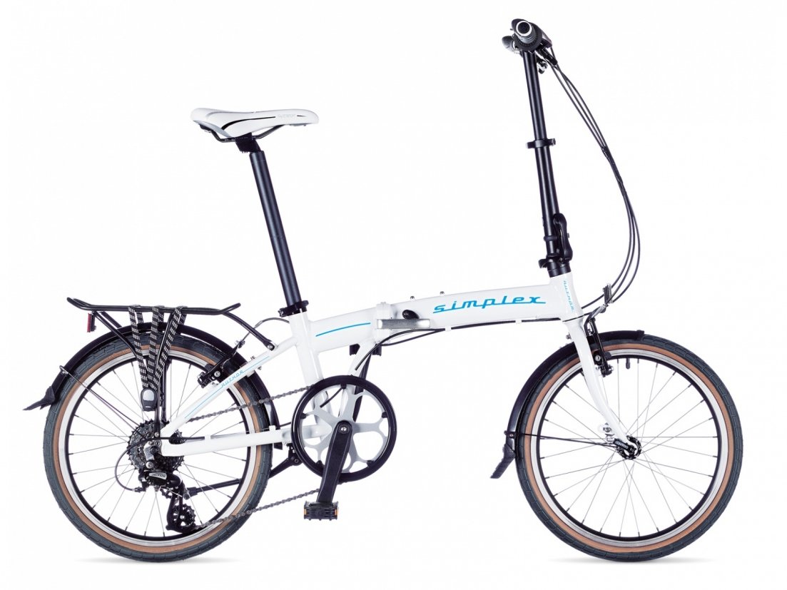 Рама велосипедная AUTHOR, алюминиевая, складная, с замком, для Simplex 2015, белая, 8-2015002 рама складная avenger h2010