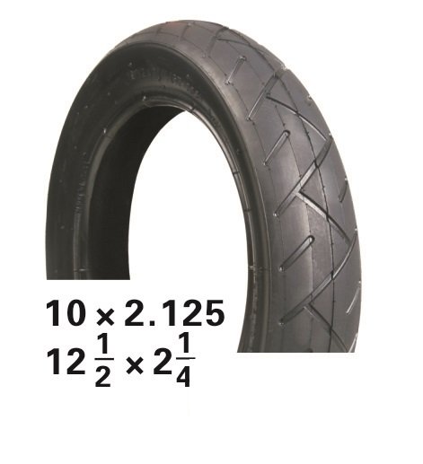 

Покрышка HOTA 12 1/2 х 2 1/4 слик, черная, NEW, 09-500236, Черный
