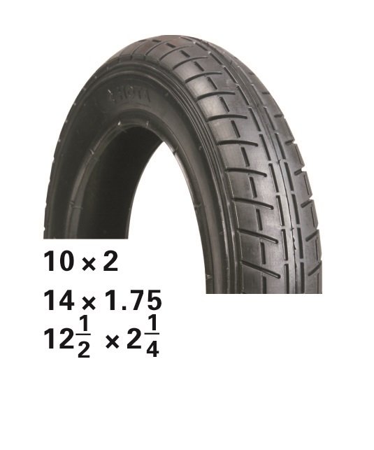 

Покрышка HOTA 12 1/2 х 2 1/4 слик, черная, NEW, 09-500237, Черный