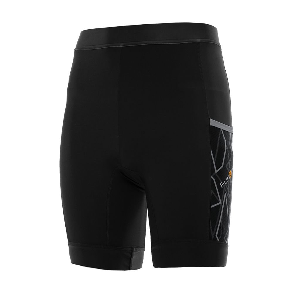 

Велошорты FUNKIER Piana-4 -2851-2-F14 Black/Grey Men Pro 11 panel Pocket Shorts, с памперсом F14, 12-526 (Размер
