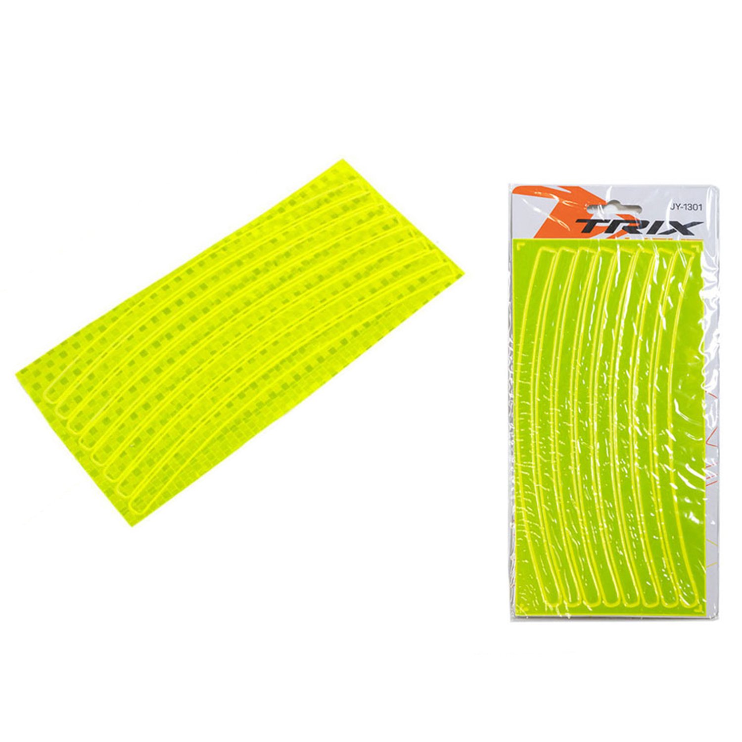 

Светоотражающие наклейки TRIX, на обод, желтые, JY-1301 yellow