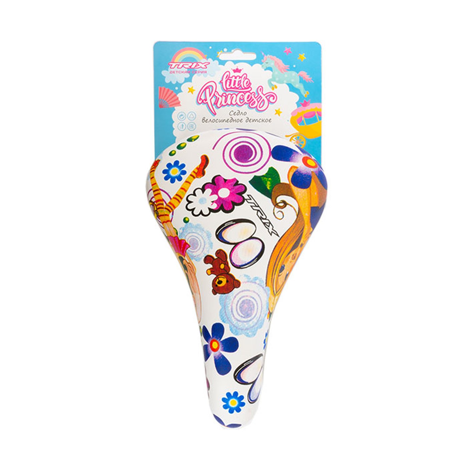 

Седло TRIX Little Princess детское 230х140 мм, SD-TX-PRINCESS-0-0
