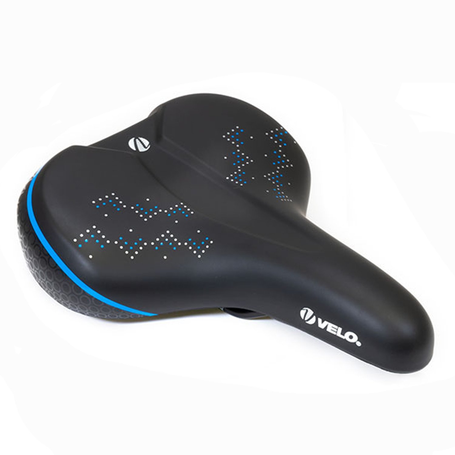 

Седло VELO PLUSH комфорт 265x213 мм, вакуумное, сине-черное, SD-VL-6393-0-BBK, Черно-синее