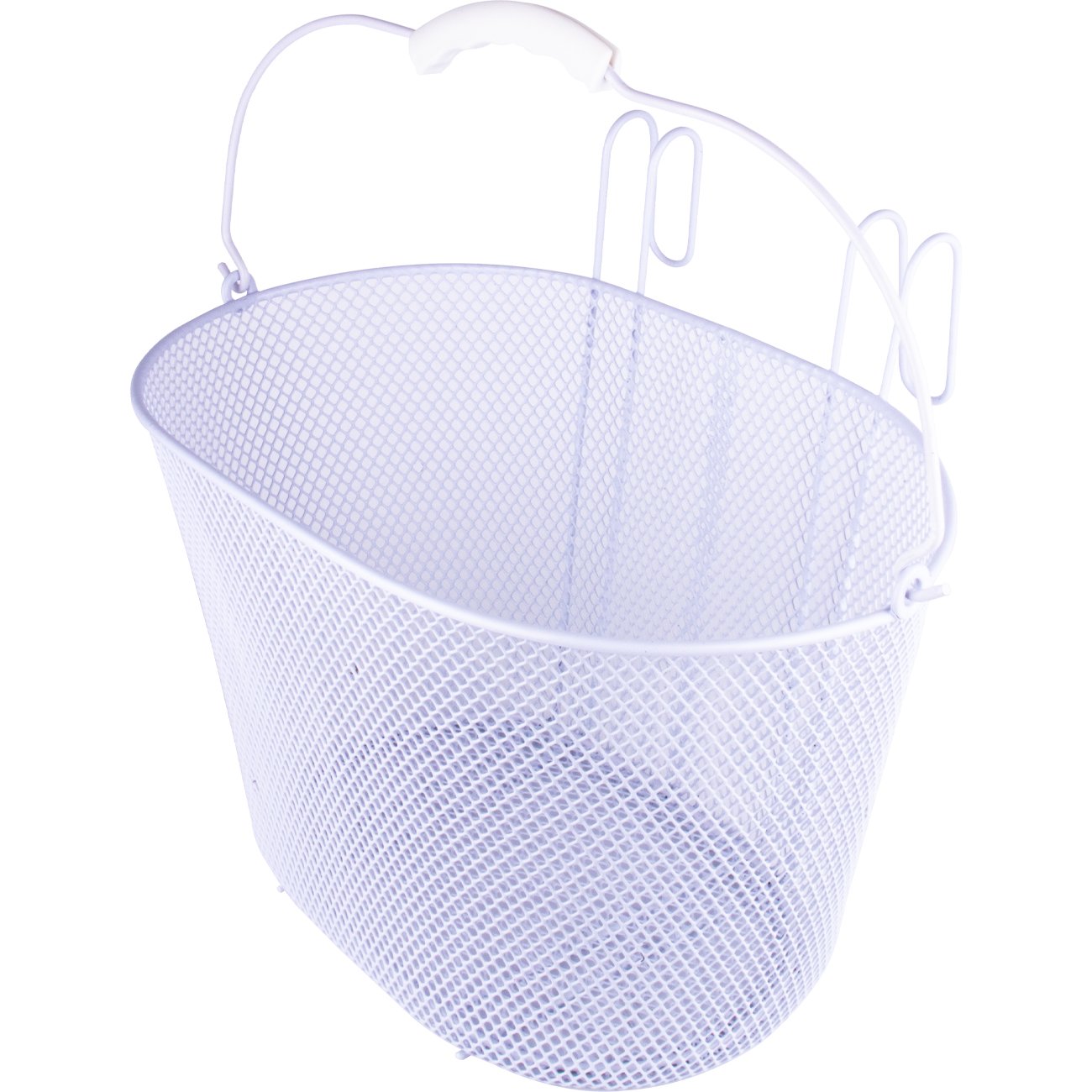 

Корзинка передняя с ручкой и креплением на руль Vinca Sport, 310х230х230мм, белая, P 03 white
