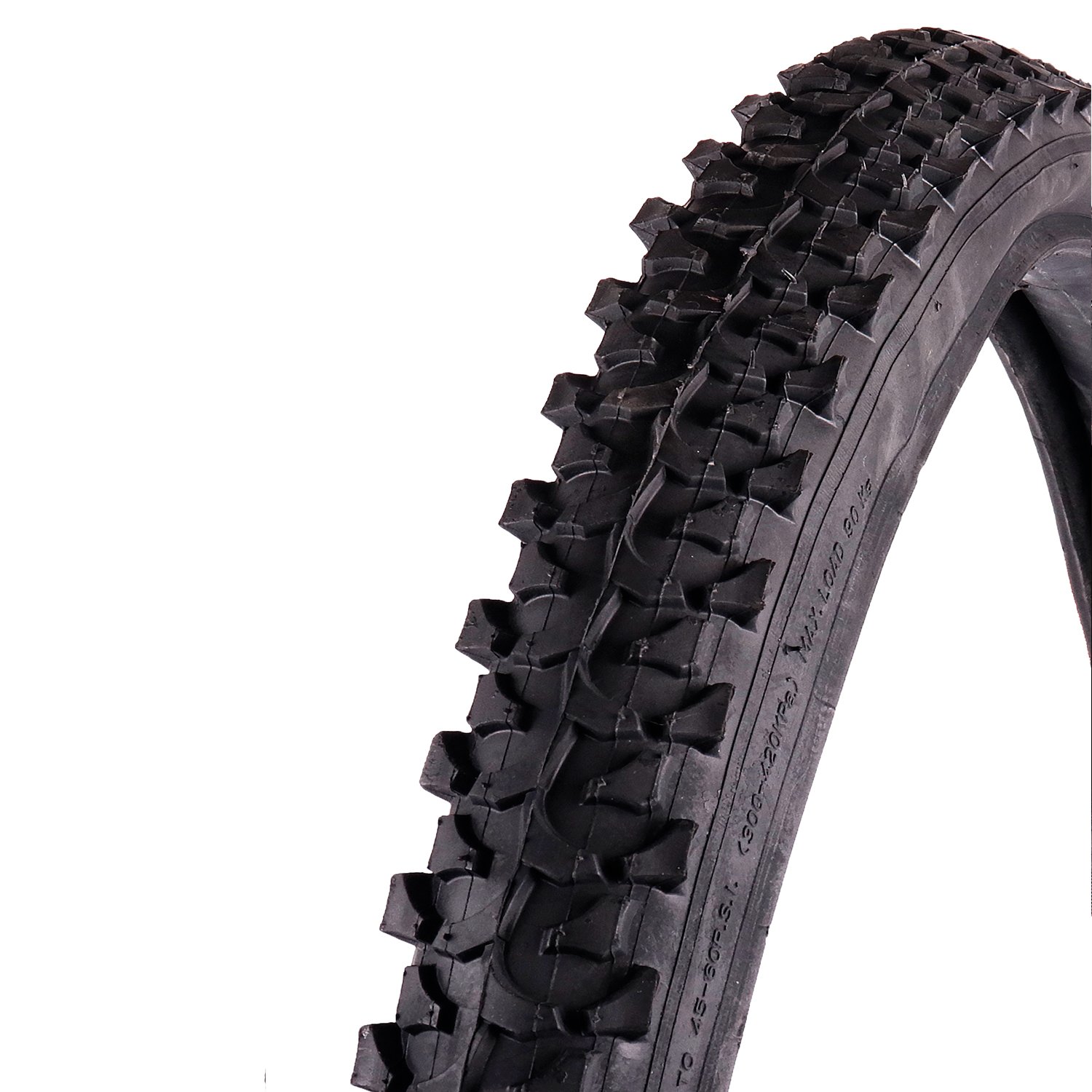 

Покрышка велосипедная Vinca Sport 24*2.125, черная, C 8102 24*2.125 black, Черный