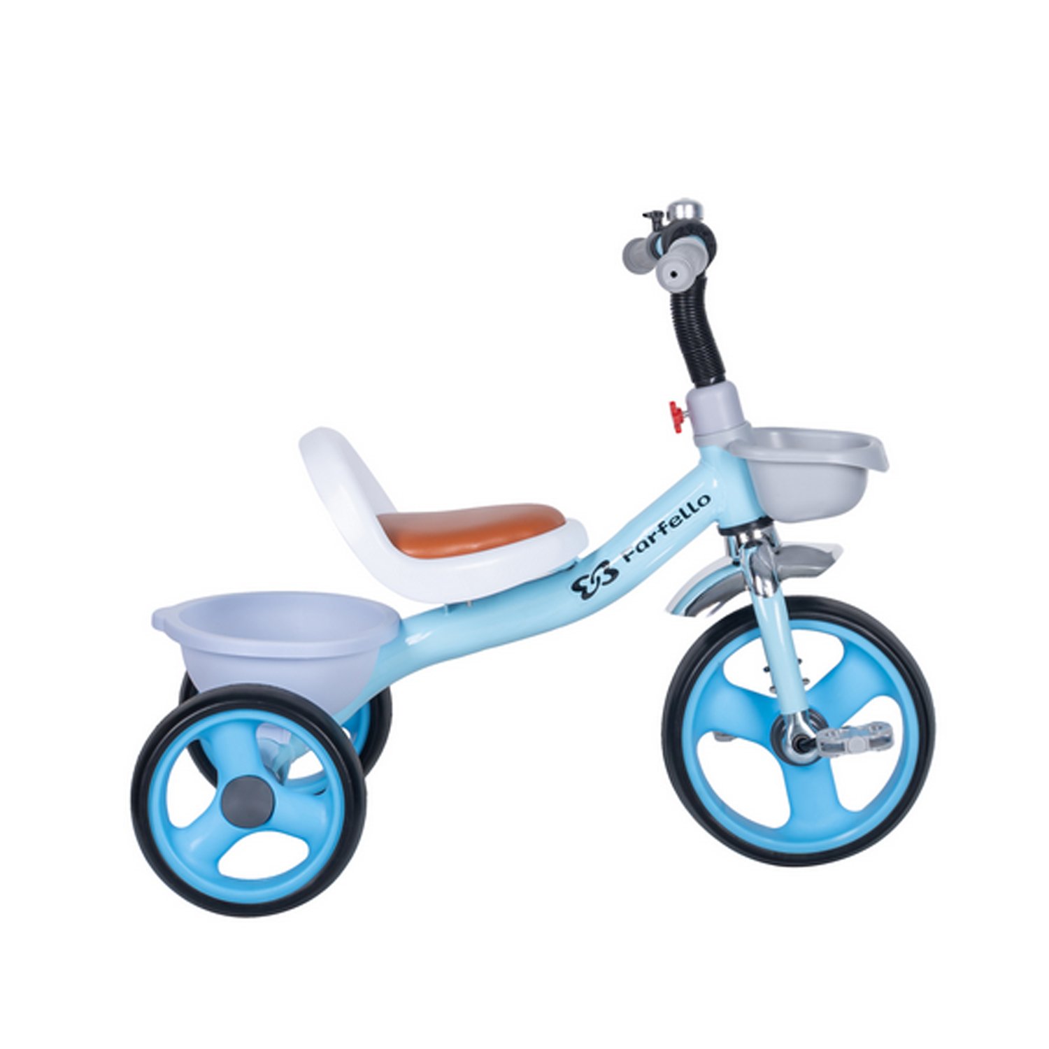 Велосипед Farfello, детский, трехколесный, (2022), синий, YLT-855 купить на ЖДБЗ.ру - фотография № 4