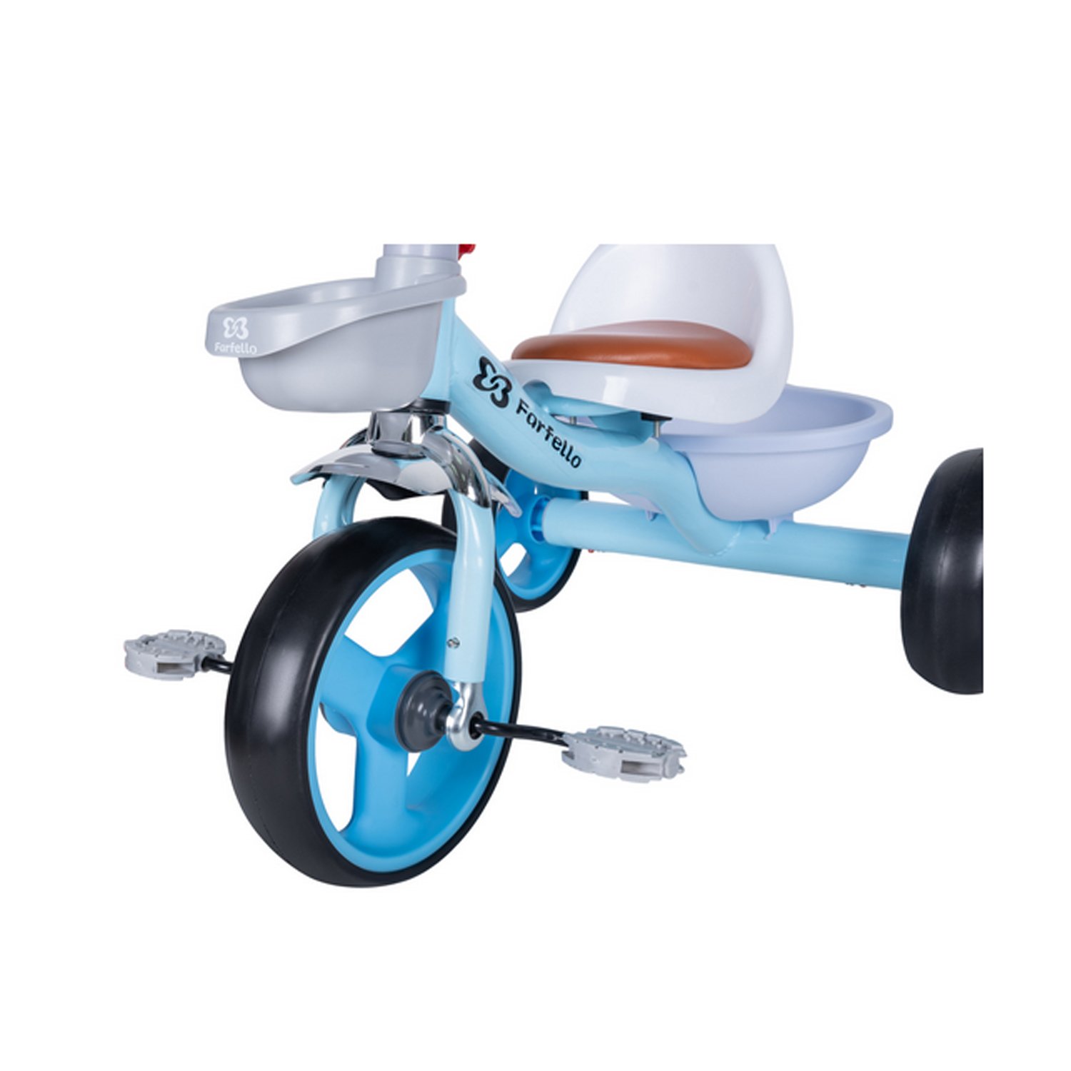 Велосипед Farfello, детский, трехколесный, (2022), синий, YLT-855 купить на ЖДБЗ.ру - фотография № 3