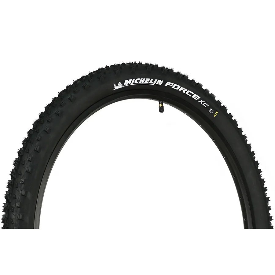 

Покрышка MICHELIN FORCE XC 57-584 (27,5X2.25) TS TLR BLACK,60TPI фолдинг,чёрный 908624, Черный