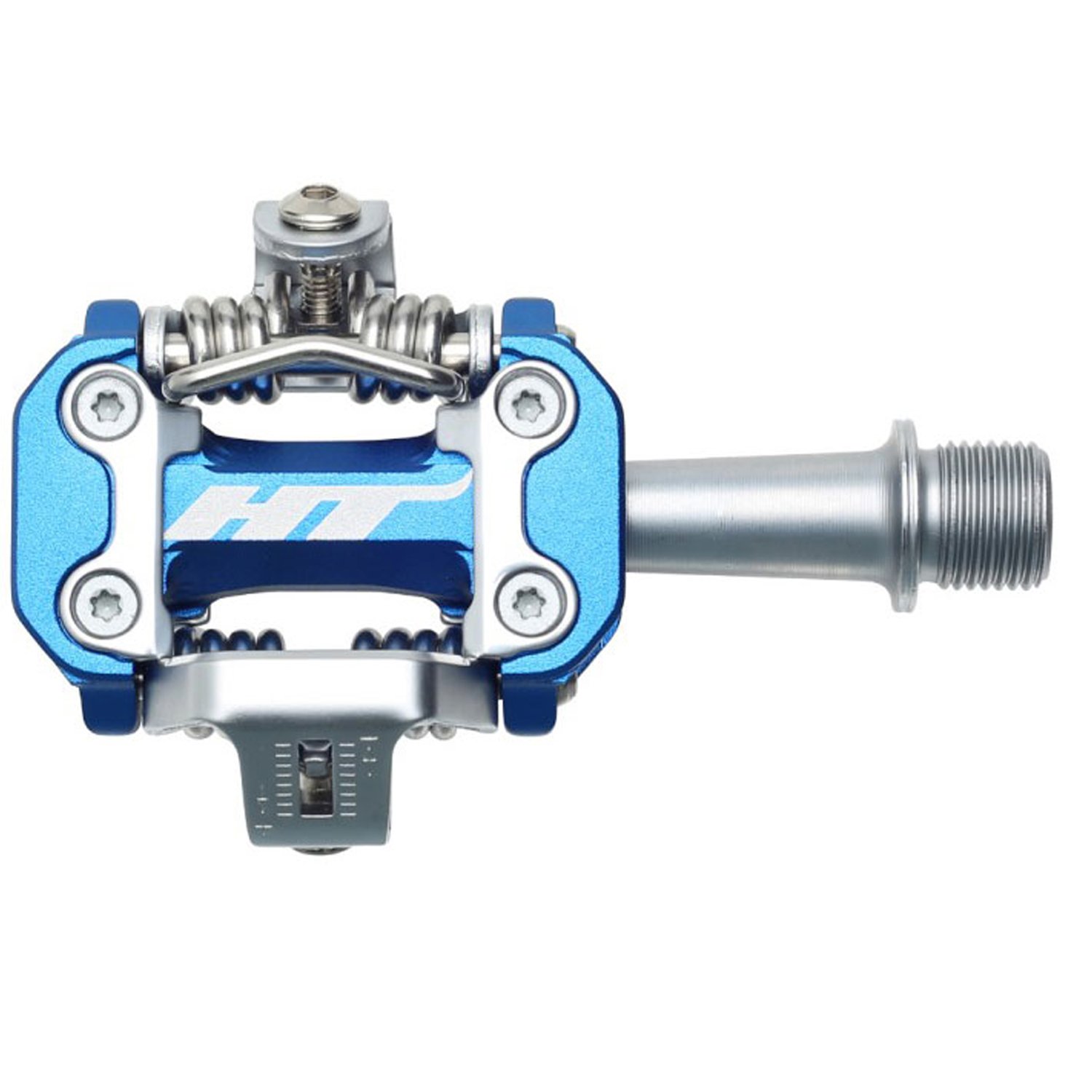 

Педали велосипедные HT M2 Marine Blue, алюминий, M2XXXX1J10G1X1, Голубой