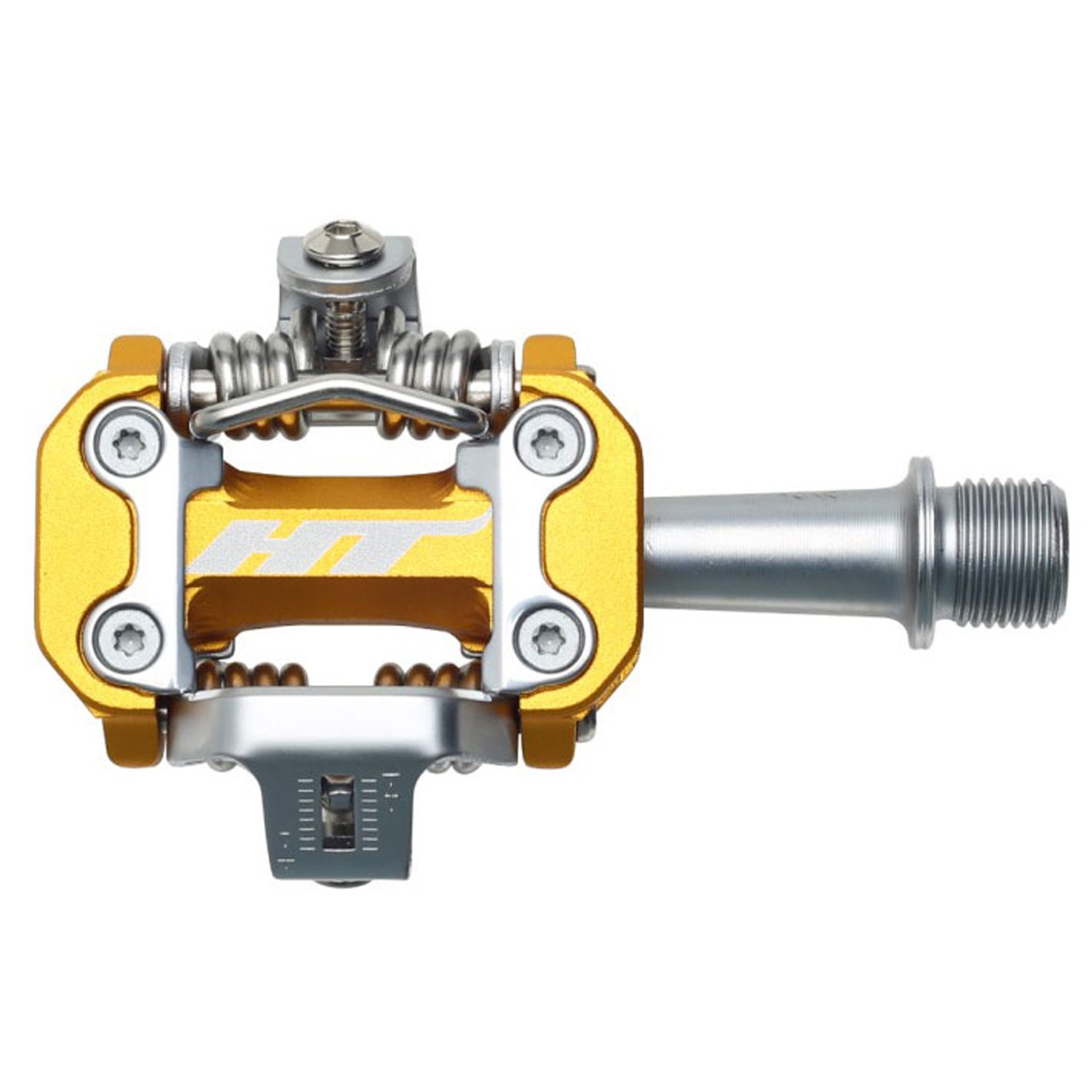 

Педали велосипедные HT M2 Gold, алюминий, M2XXXX1J04G1X1, Золотой