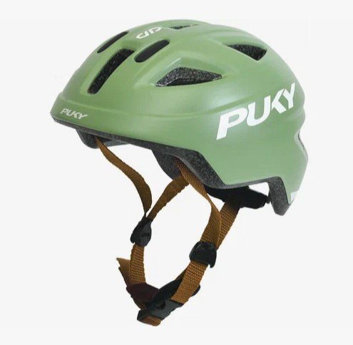 Велошлем Puky, детский,  ретро зеленый, 9602 шлем puky
