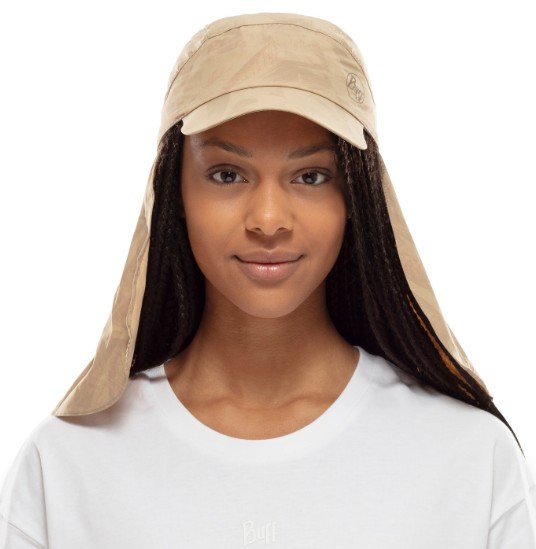 фото Бейсболка buff pack sahara cap acai sand, s/m, 125341.302.20.00