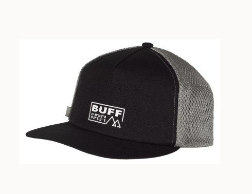 Бейсболка Buff Pack Trucker Cap Solid, Black, one size, 125358.999.10.00