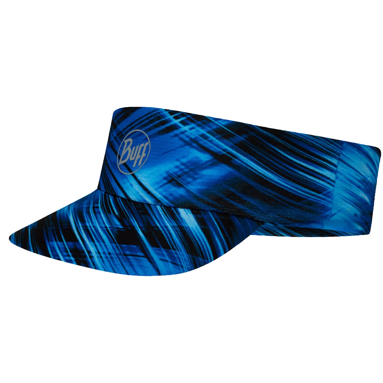 Велосипедная кепка-козырек Buff Pack Speed Visor Edur, унисекс, one size, Blue, 128656.707.10.00 велобандана buff 2016 visor buff visor buff® fract yellow fluor желтый 111454 117 10 00