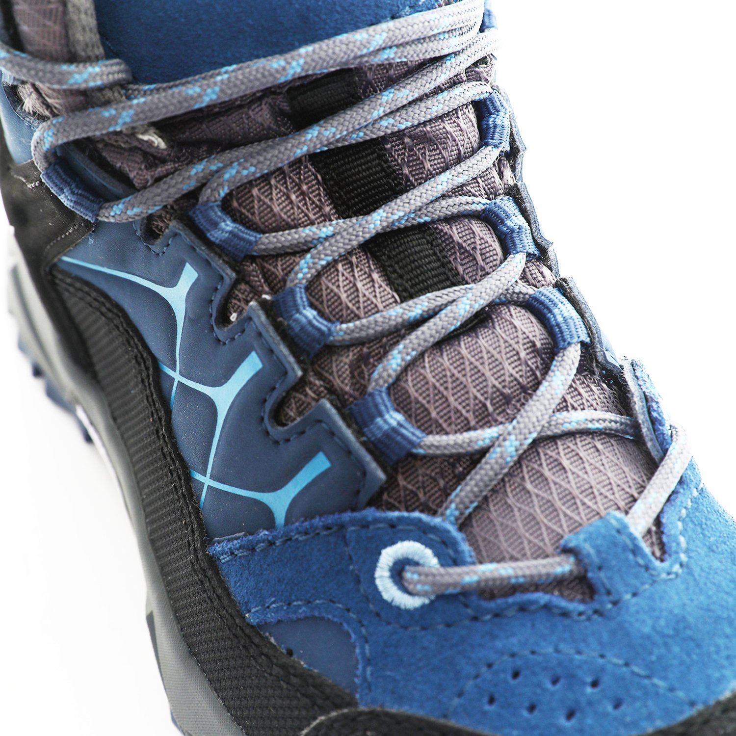фото Кроссовки salewa alp trainer mid gore-tex dark denim/charcoal, детские, унисекс, 00-0000064006_0365