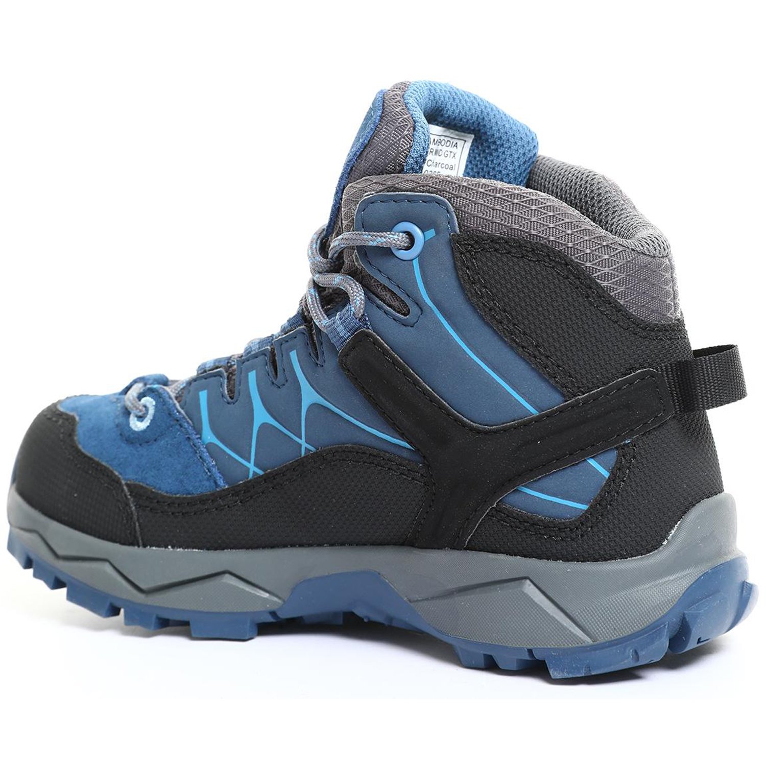 фото Кроссовки salewa alp trainer mid gore-tex dark denim/charcoal, детские, унисекс, 00-0000064006_0365