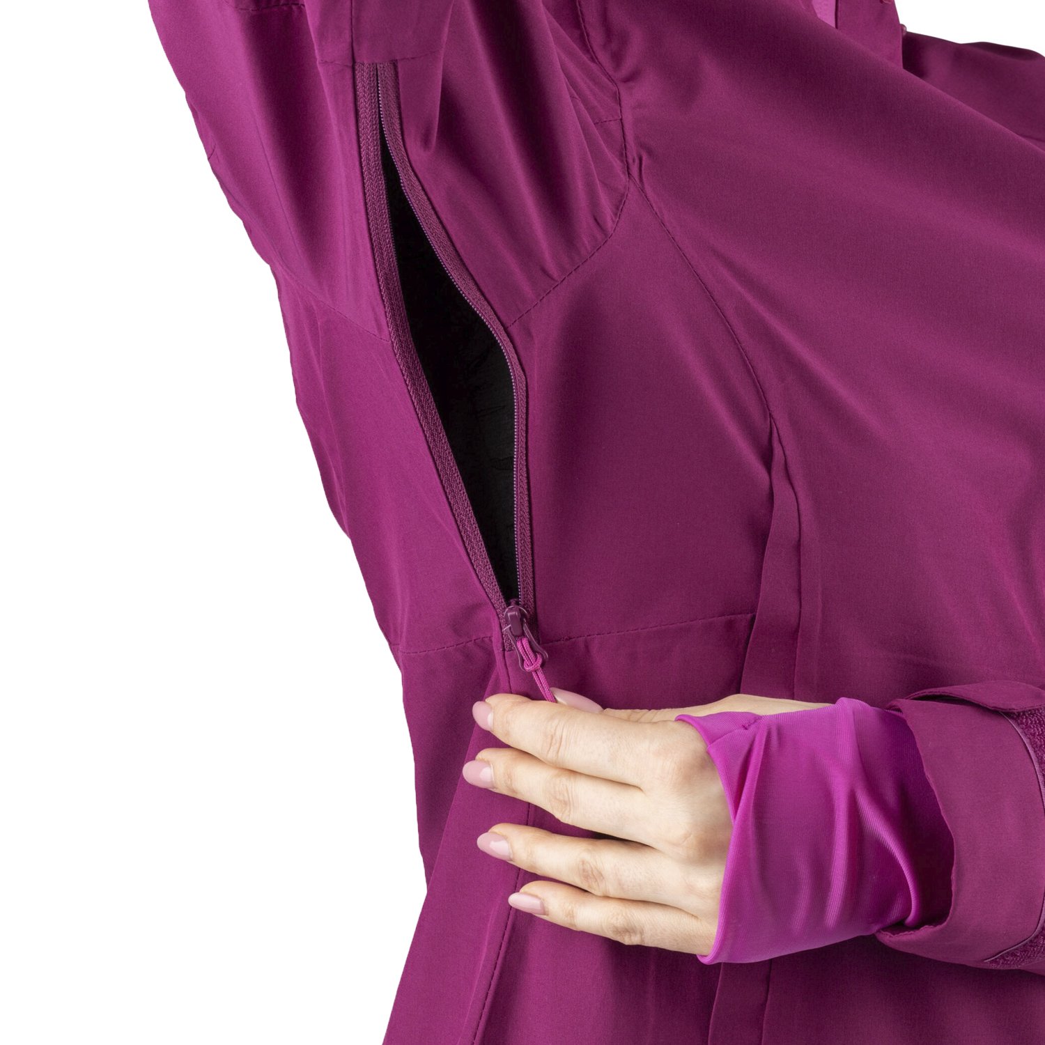Куртка VIKING Jacket Trek Pro Lady Fuchsia, для активного отдыха, женская, 700/23/0904_4600 купить на ЖДБЗ.ру - фотография № 6