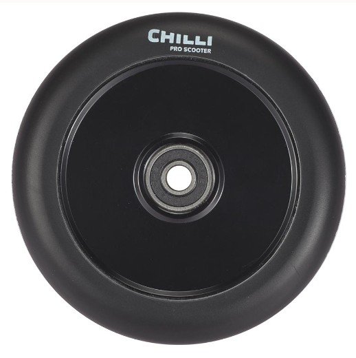 Колесо для самоката Chilli, 2021, Wheel Archie Cole - 110mm Black б/р, CEW0036 колесо для самоката chilli 2021 wheel zero v2 120mm red б р cew0006