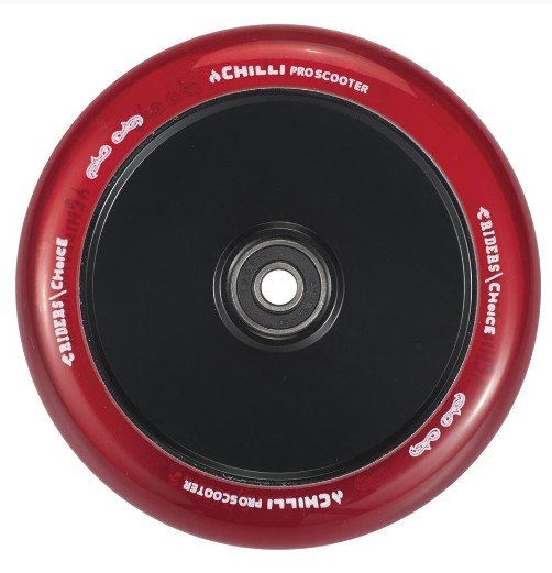 Колесо для самоката Chilli, 2021, Wheel Zero V2 - 120mm, Red, б/р, CEW0006