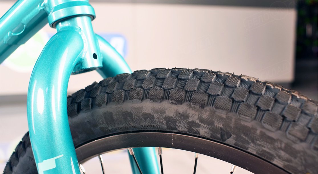 Велосипед BMX Stark, Madness BMX 5, бирюзовый/зеленый, 2022, HQ-0005116