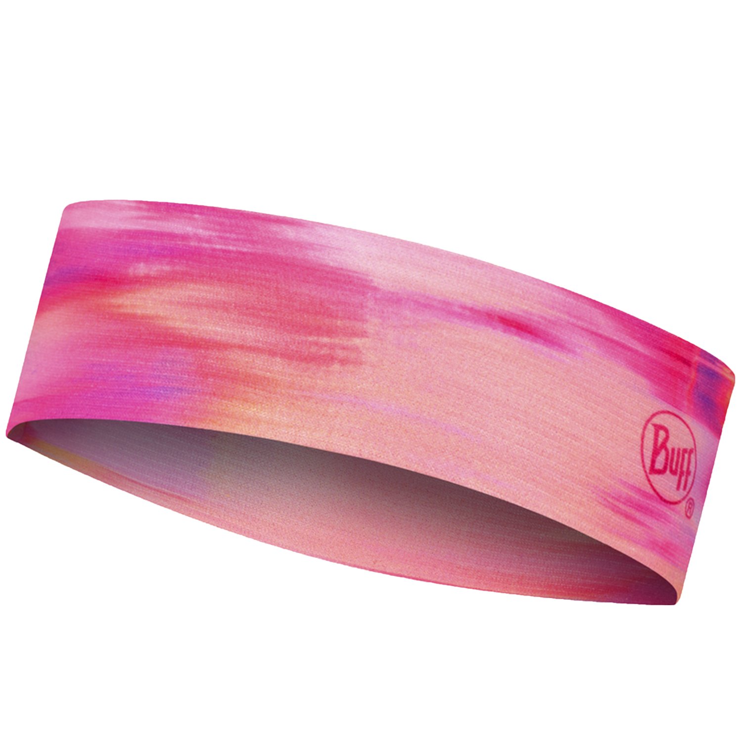 Повязка Buff CoolNet UV+ Slim Headband Sish Pink Fluor, 128749.522.10.00 повязка buff coolnet uv slim headband zat multi женская 131423 555 10 00