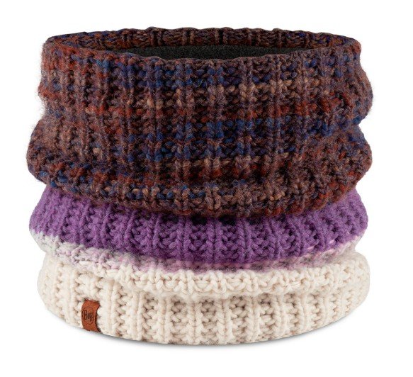 Шарф Buff Knitted & Fleece Neckwarmer Alina Purple, 120839.605.10.00 купить на ЖДБЗ.ру - фотография № 2
