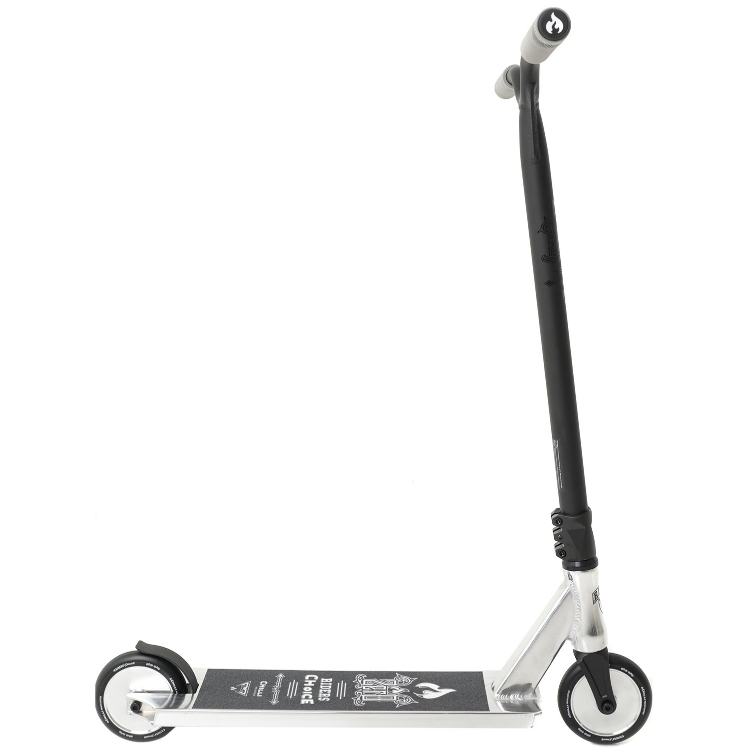 Самокат Chilli Pro Scooter Zero Polished, взрослый, трюковый, 2021, серый, 114-5 трюковый самокат tech team city scooter 2021