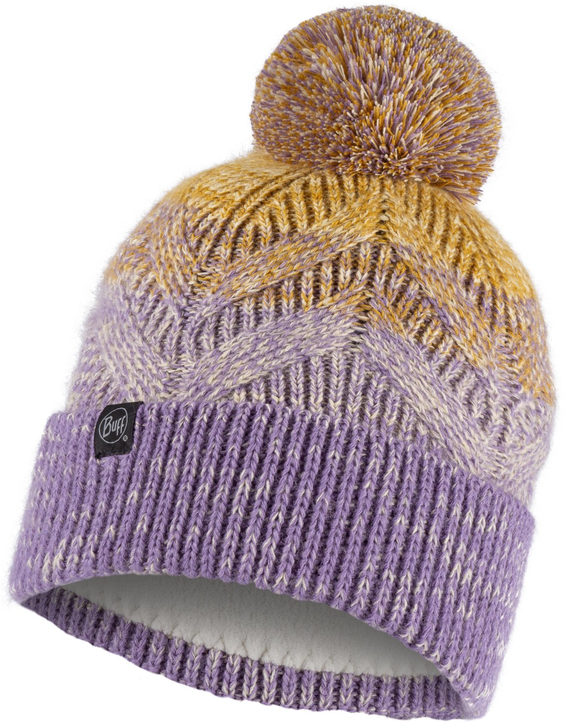 Шапка Buff Knitted & Fleece Band Hat Masha Lavender, US:one size, 120855.728.10.00 купить на ЖДБЗ.ру