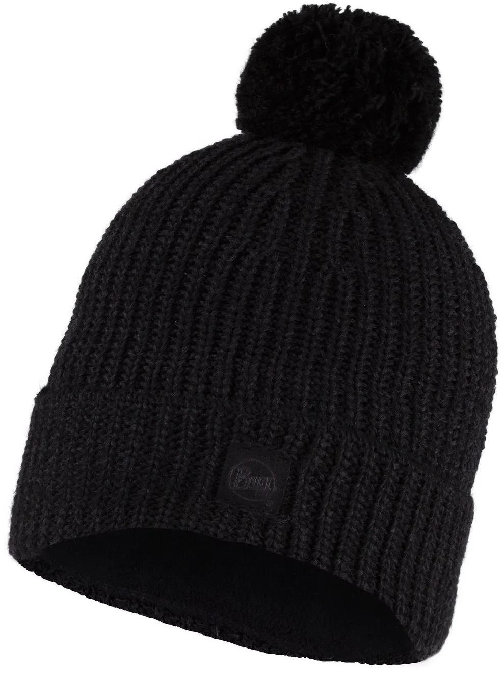 Шапка Buff Knitted & Fleece Band Hat Vaed Black, US:one size, 129619.999.10.00