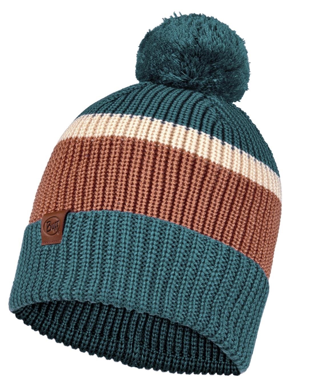 Шапка Buff Knitted Hat Elon Dusty Blue, US:One size, 126464.742.10.00 шапка buff knitted