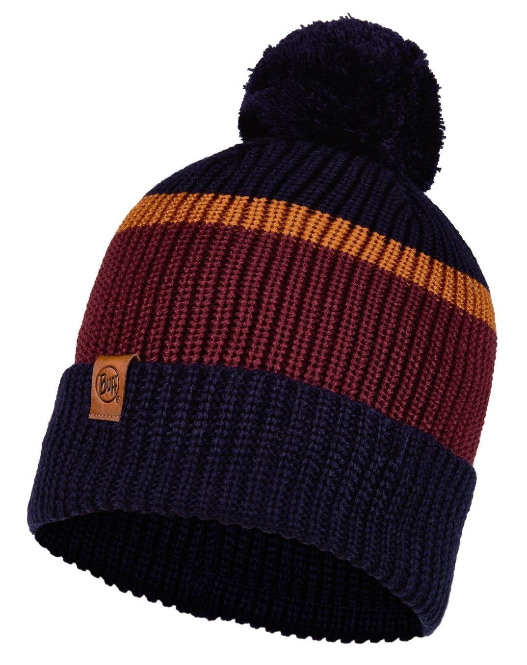 Шапка Buff Knitted Hat Elon Night Blue US:One size, 126464.779.10.00 шапка buff knitted hat elon maroon us one size 126464 632 10 00