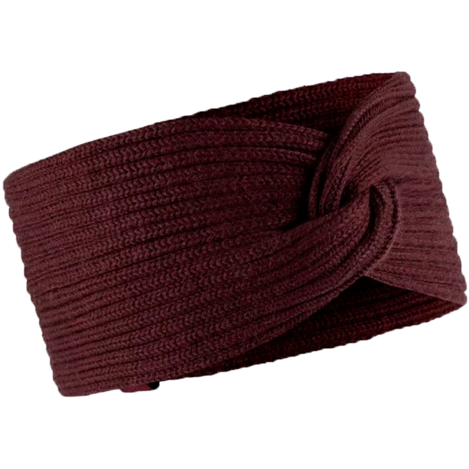 Повязка Buff Knitted Headband Norval Maroon, женский, 126459.632.10.00 шапка buff knitted hat norval pansy us one size 124242 601 10 00
