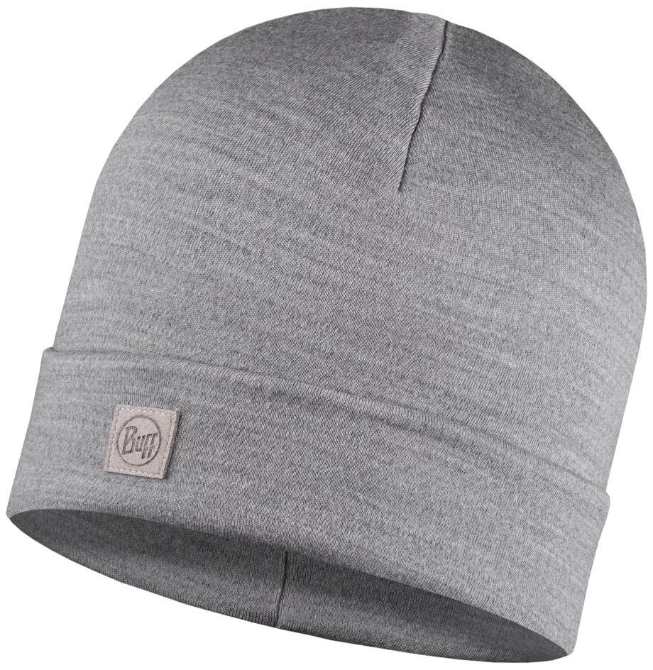 Шапка Buff Merino Heavyweight Hat Solid Light Grey US:one size, 111170.933.10.00