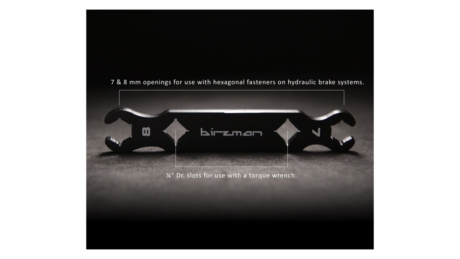 фото Ключ гаечный birzman flare nut wrench 7&8, bm22-fw-7-8