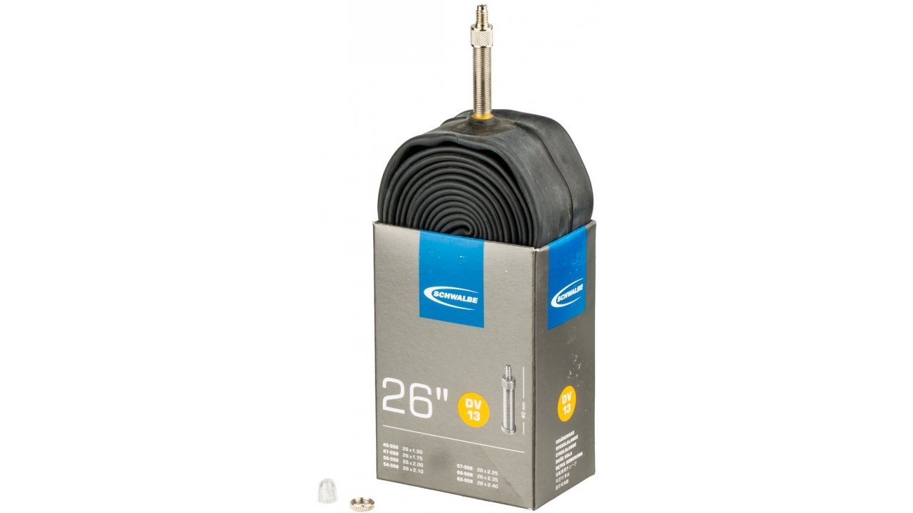 

Велокамера Schwalbe Nr. 13, (DV 40mm), 26x1,50-2,50, A1306, УТ000077124