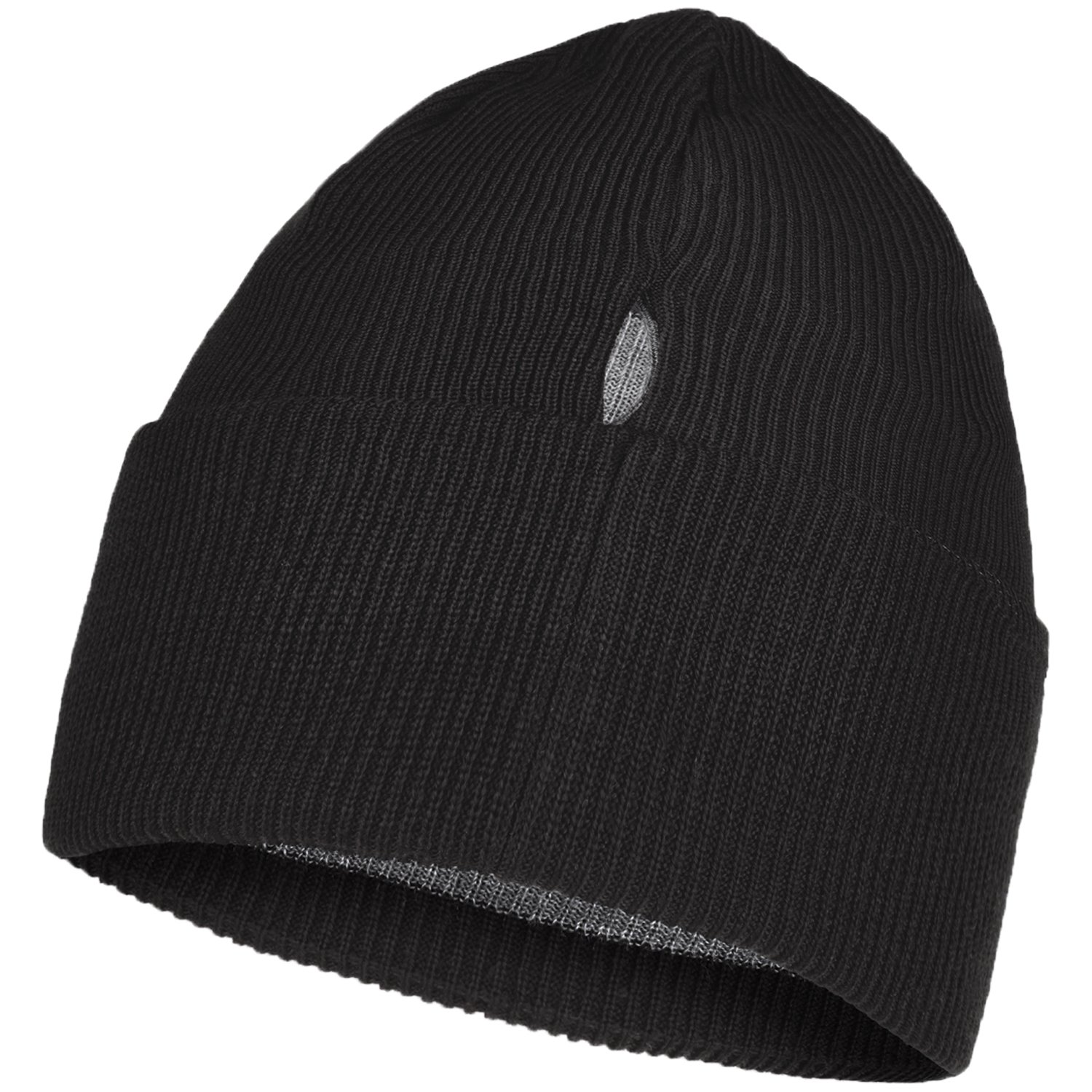 Шапка Buff Crossknit Hat Solid, спортивный, черный, 2022-23, 132891.999.10.00 купить на ЖДБЗ.ру - фотография № 3