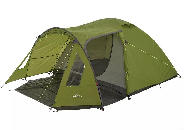 Палатка, TREK PLANET Avola 3, зеленый, 70207 палатка туристическая аtemi kama 5c