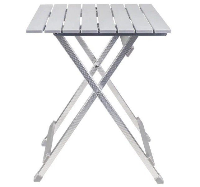 Стол складной,TREK PLANET COMPACT 50, цвет серебристый, 50355 купить на ЖДБЗ.ру - фотография № 2