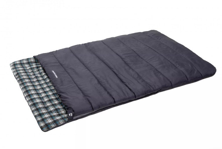 Спальный мешок Jungel Camp Fargo Double, цвет серый, 70959 купить на ЖДБЗ.ру - фотография № 4