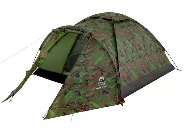 Палатка Jungle Camp Forester 2, цвет камуфляж, 70854 палатка jungle camp easy tent camo 2 камуфляж 70863