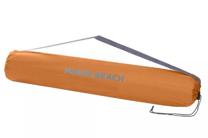 Тент пляжный Jungle Camp Miami Beach, цвет желтый/оранжевый, 70872 купить на ЖДБЗ.ру - фотография № 2