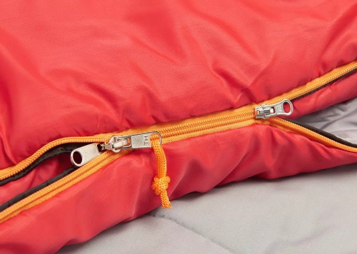 Спальный мешок TREK PLANET Yukon, красный, 70397-R купить на ЖДБЗ.ру - фотография № 2