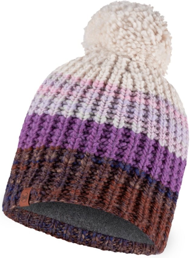 Шапка Buff Knitted & Fleece Band Hat Alina Purple, US:one size, 120838.605.10.00 шапка buff knitted hat elon maroon us one size 126464 632 10 00