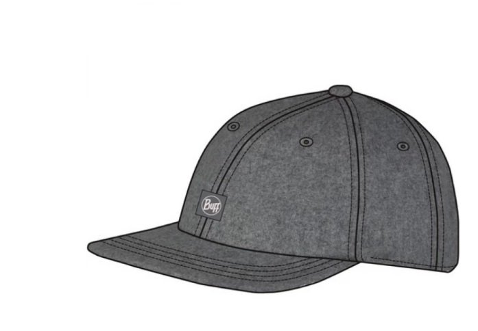 Кепка Buff Pack Chill Baseball Cap Solid Heather Grey, US:one size, 132619.930.10.00 кепка buff baseball cap brokes violet us one size 131316 619 10 00