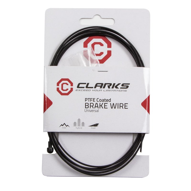 

Тросик тормозной CLARKS, PRE-LUBE Road с тефлоном, PTFE, 1.5х2000 мм, 3-372