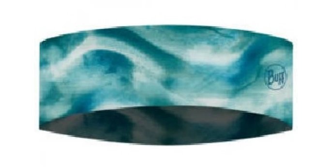 Повязка Buff Coolnet UV+ Slim Headband Newa Pool, US:one size, 131424.722.10.00 повязка buff coolnet uv headband crystal multi 120876 555 10 00
