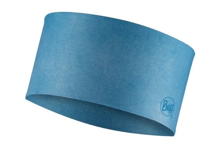 Повязка Buff Coolnet UV+ Wide Headband Solid Night Blue, US:one size, 120007.779.10.00 повязка buff crossknit headband solid camouflage 126484 866 10 00