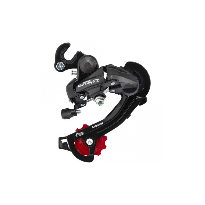 

Суппорт-переключатель задний SHIMANO TOURNEY ARDTZ500GSB, 6 скоростей, крюк, средняя лапка, черный, 2-8192
