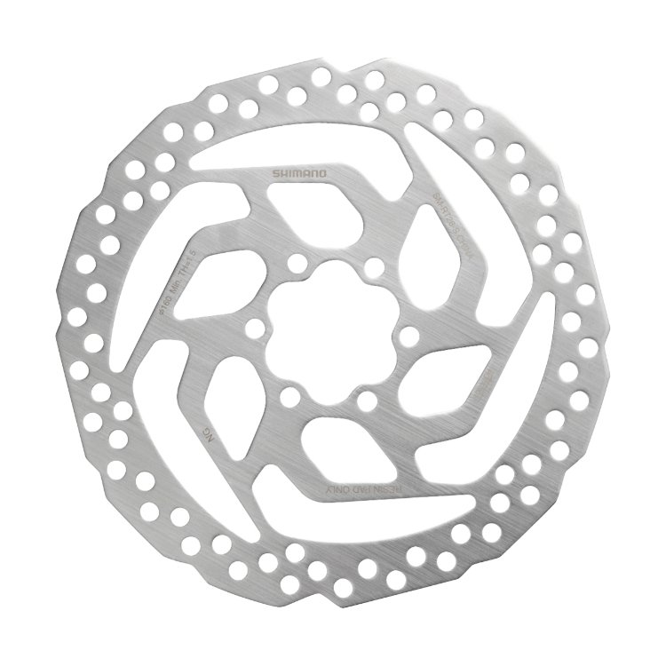 

Диск тормозной SHIMANO RT26 ASMRT26S, для дискового тормоза, на 6 болтов, 160 мм, сталь, для пластиковых колодок, 2-8277, Серебристый